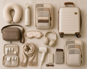 12 minimalist travel essentials for women