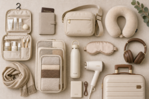 Minimalist travel essentials for women