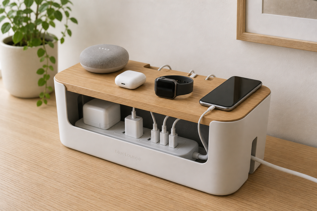 simple cable management ideas for a tidy home office desk