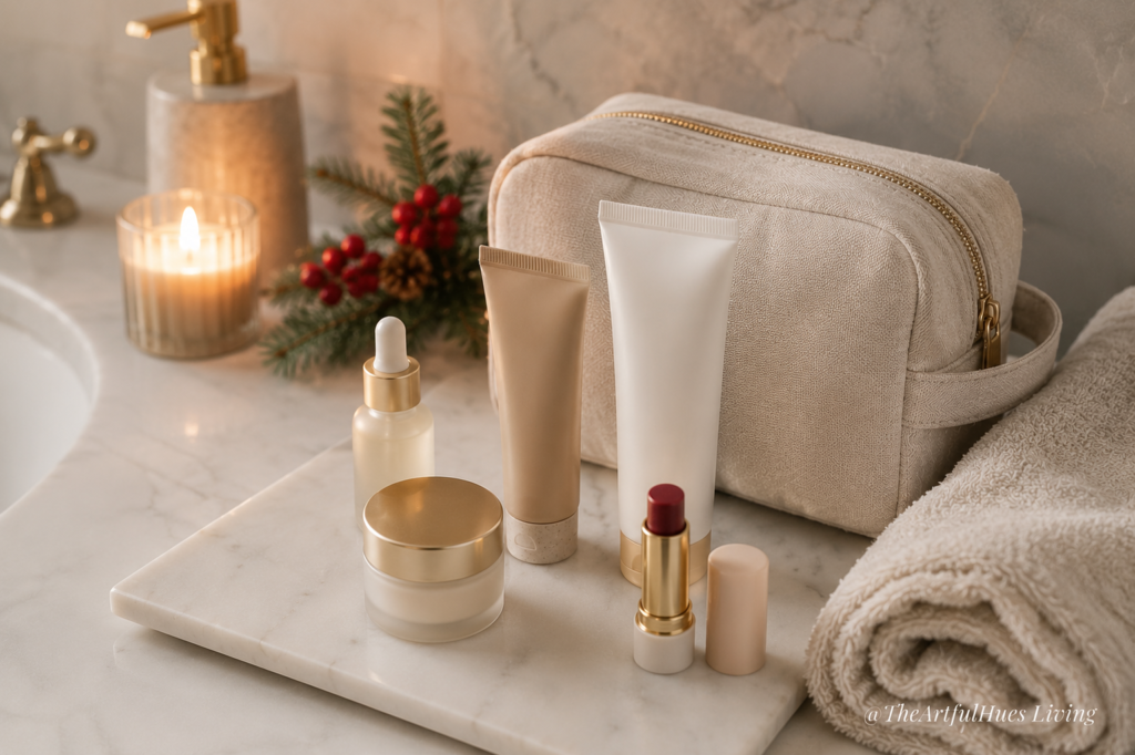 Travel moisturizer and lip balm for cold weather travel